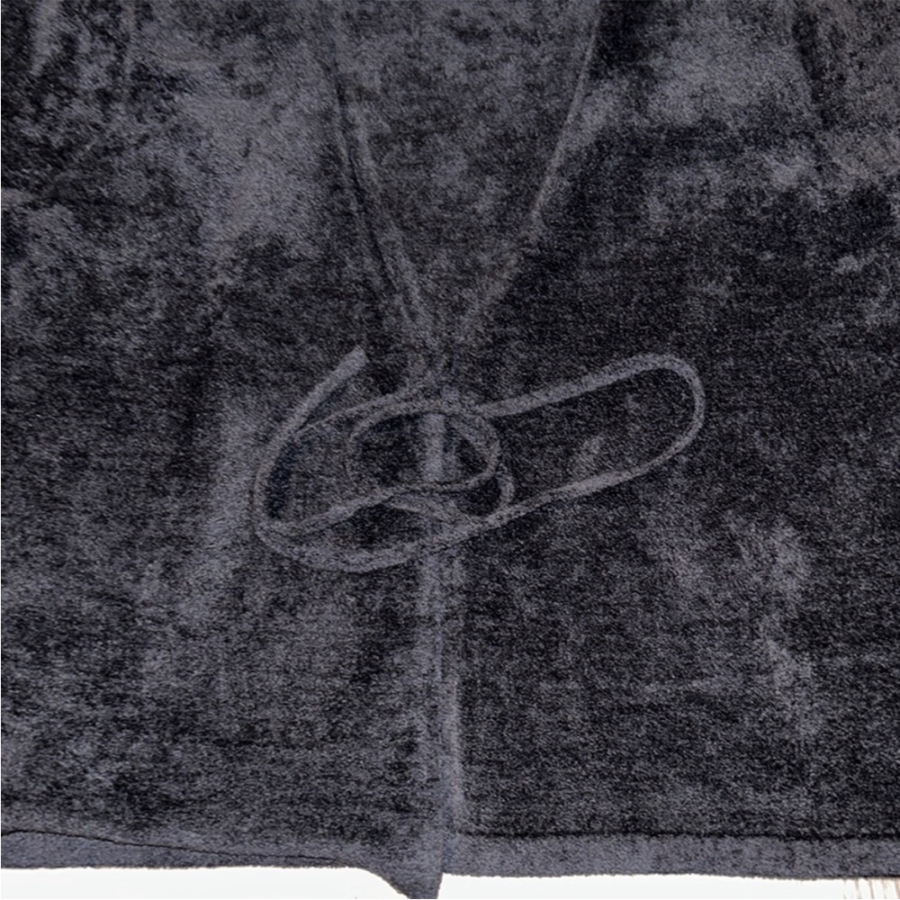 FRAME Velvet Tie Top Noir Black - Picture 6 of 10